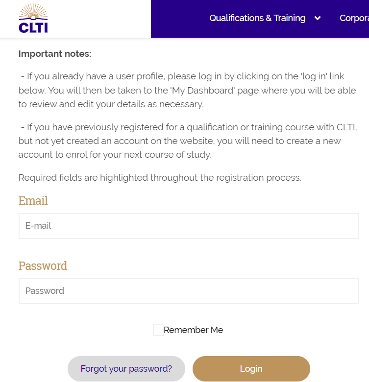 How To Myclt Login & New Student Register On Portaal.clt.be