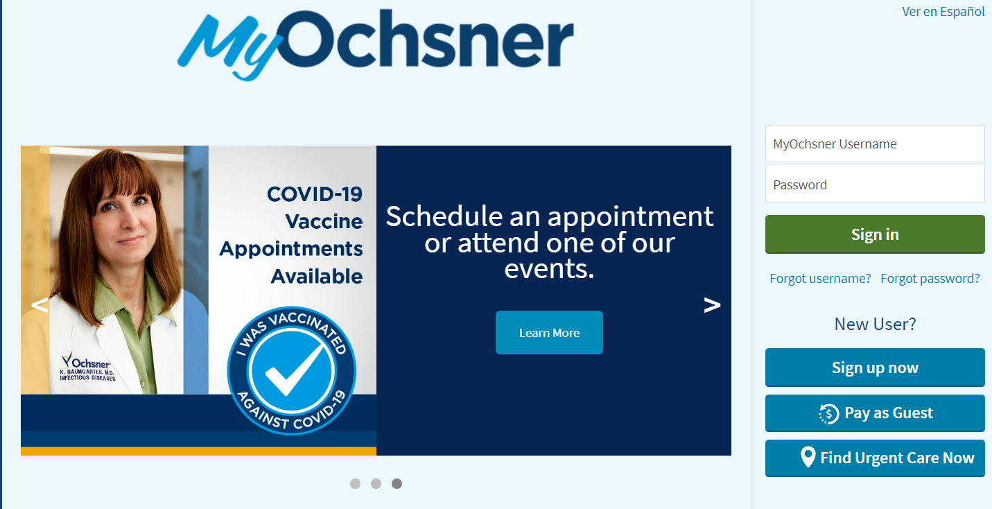 How To Myochner Login Guide To & Register My.ochsner.org