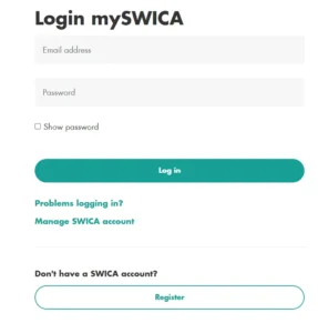 Myswica Login & Register, App At Myswica.ch