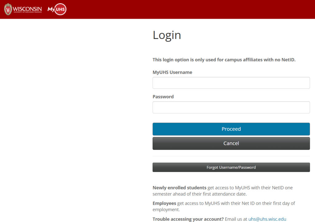 Myuhs Login & How do I access Myuhs.uhs.wisc.edu