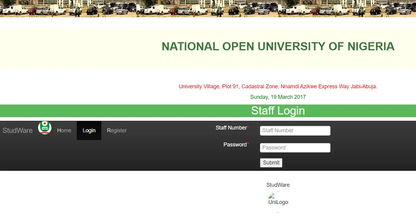 How To Nounonline Login @ New Student Register Portal