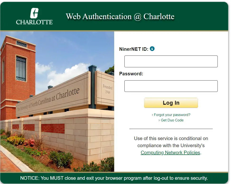 Myuncc Login @ Useful Guide To My.uncc.edu