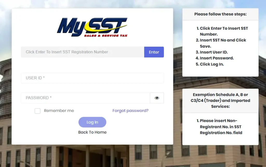 How To Mysst Login & New Account Registration