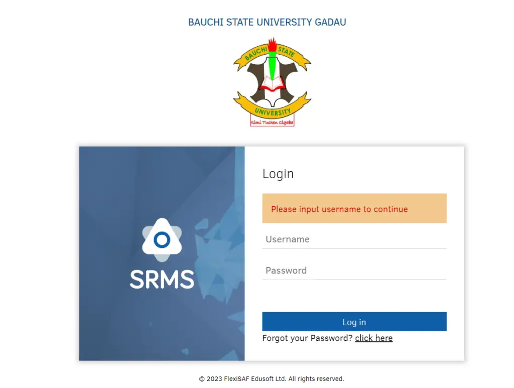 BASUG SRMS Portal Login: A Step-by-Step Guide for Students