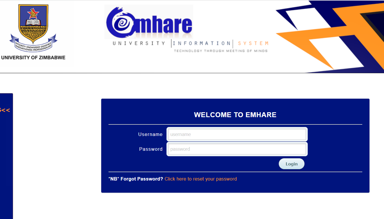 How To Www.emhare.uz.ac.zw Login & Online Registration