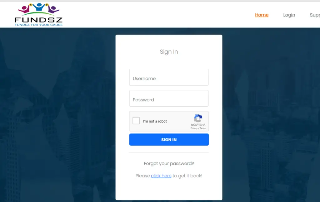 How To Fundsz.com Login & Register Fundsz.com