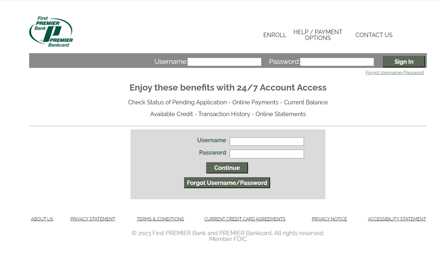 MyPremierCreditCard Login @ How to Access Your Account