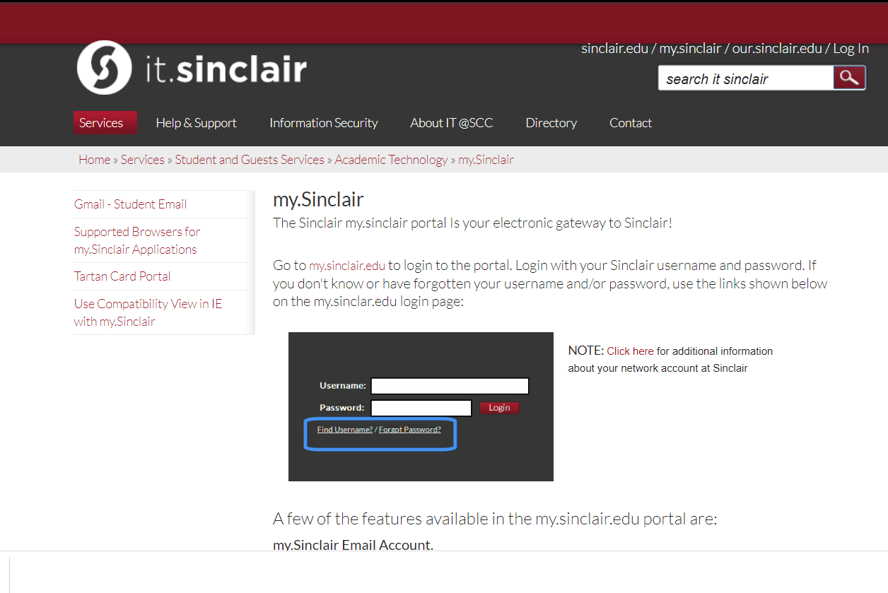 How Can I MySinclair Login Online Registration
