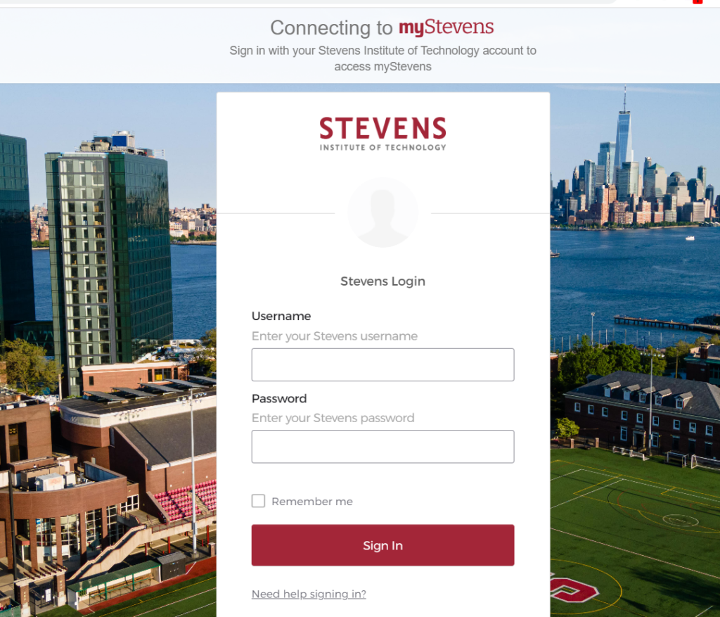 Mystevens Login