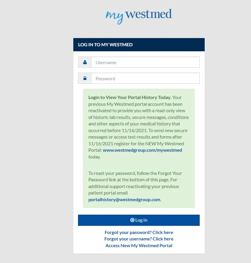 MyWestmed Login @ The Easy Way to Manage Your Health Online