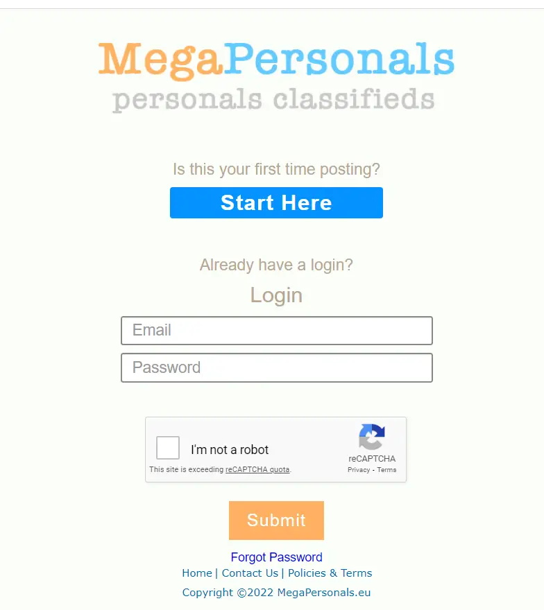 How To Mega Personal Login & Register Account