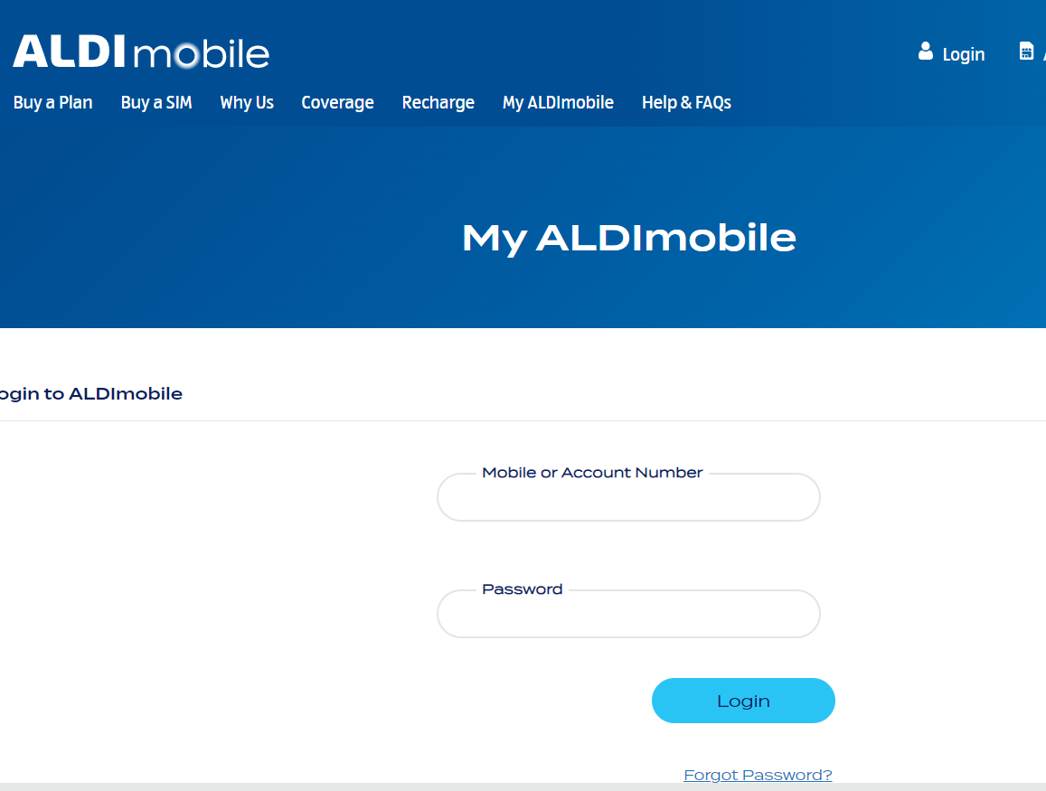 AldiMobile Login & A Complete Guide to Accessing Your Account
