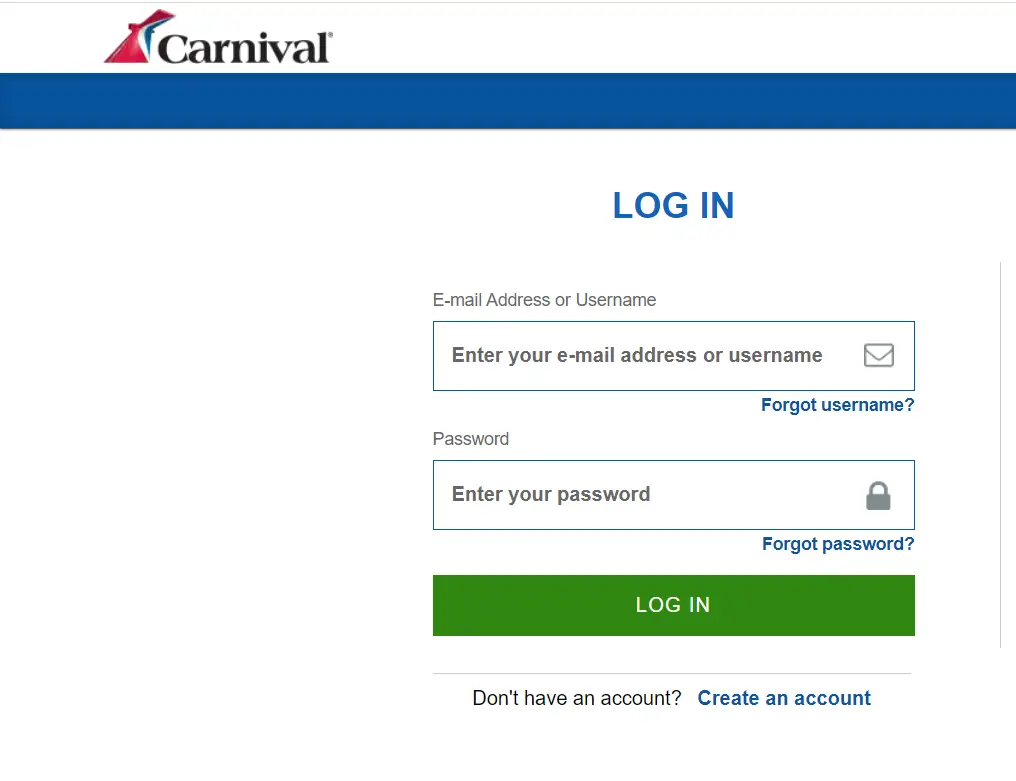 Carnivallogin @ Useful Guide To Carnival.com
