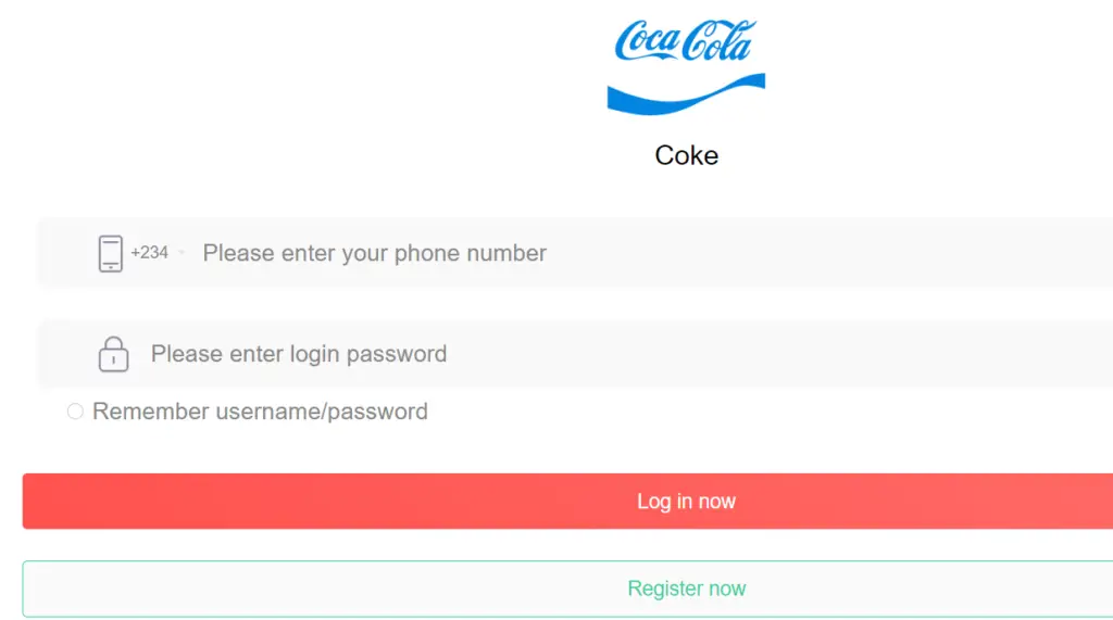 How To Cokeabda Login & Register Cokeabda.com