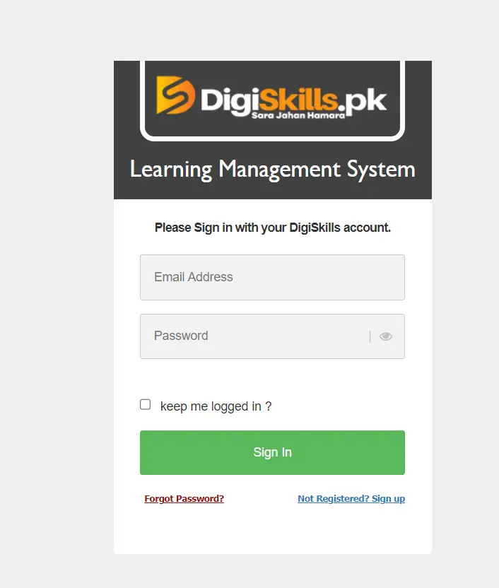 How To Digiskills Login & Guide To lms.digiskills.pk