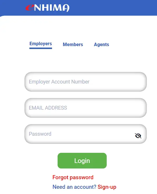 How To Enhima Login & Register Enhima.nhima.co.zm