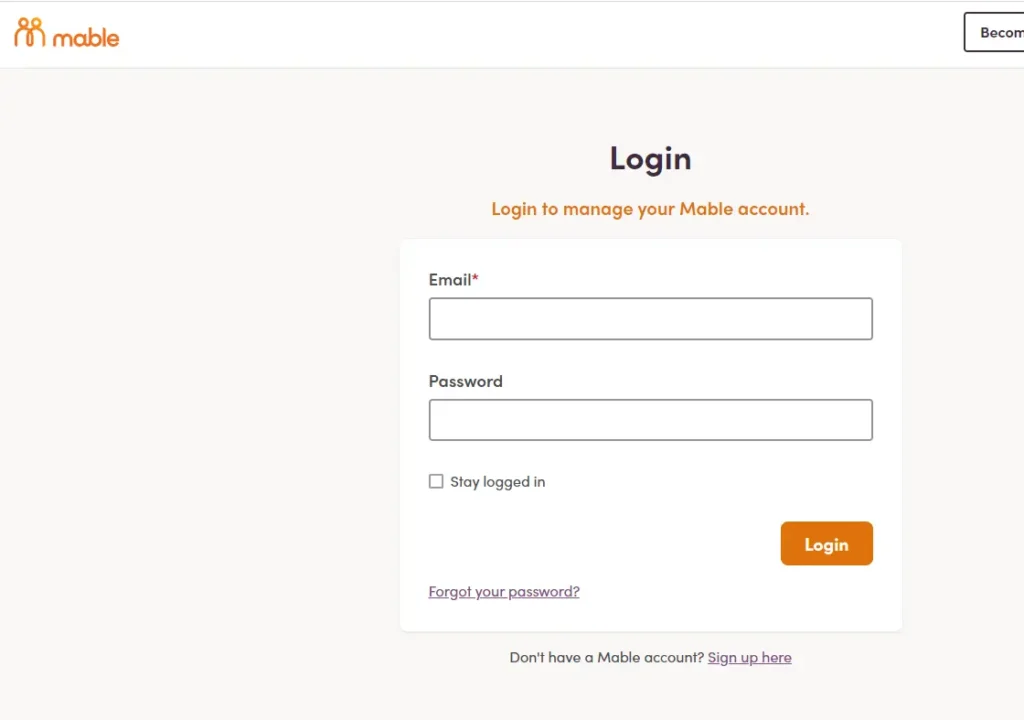 How To Mable Login & Download App Latest Version