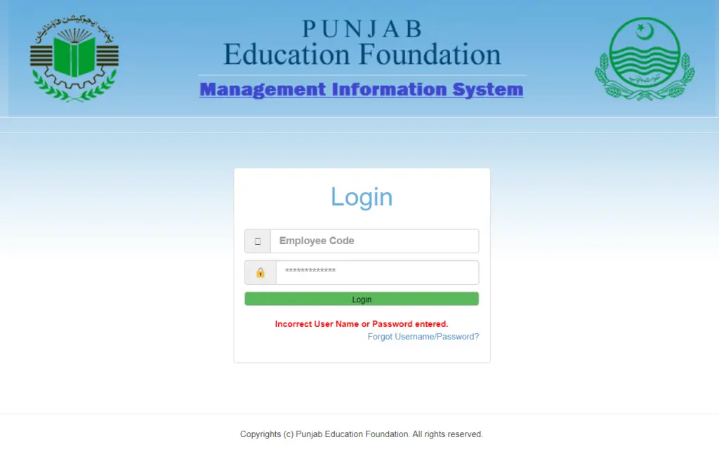 How To Pefsis Login & New Student Register On Pefsis.edu.pk