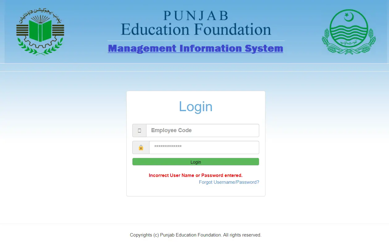 How To Pefsis Login & New Student Register On Pefsis.edu.pk