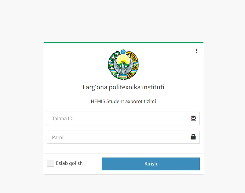 How To Student.Ferpi.Uz Login & New Student Register