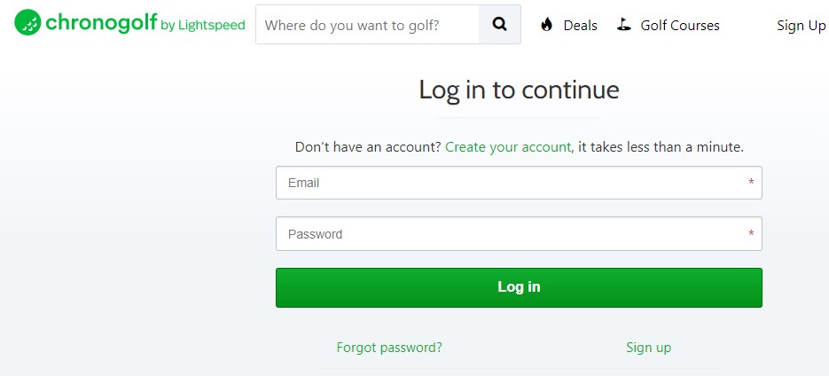 What is Chronogolf & How To Chronogolf Login Step By Step