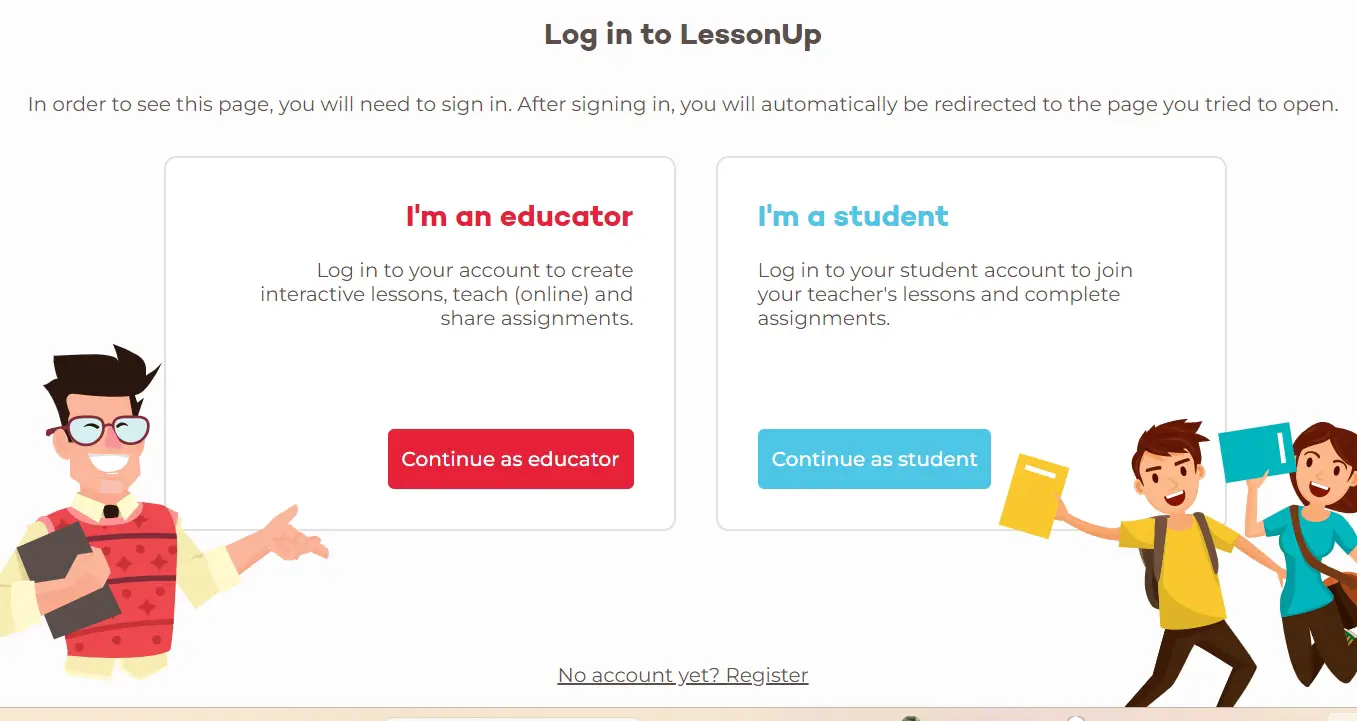 How To Lessonup Login & New students Register Lessonup.com