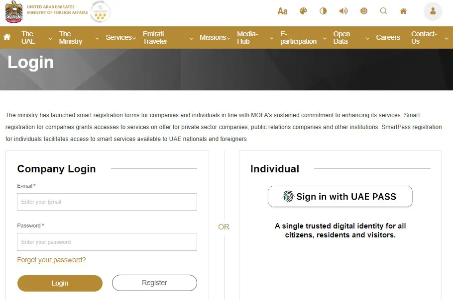 How To Mofaic Login & Online Registration Now Mofaic.gov.ae