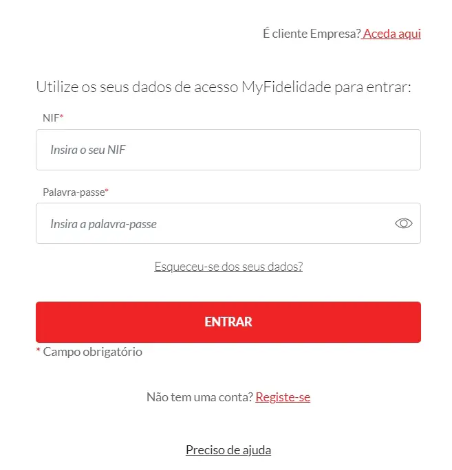 MyFidelidade Login & Access Your Account My.fidelidade.pt