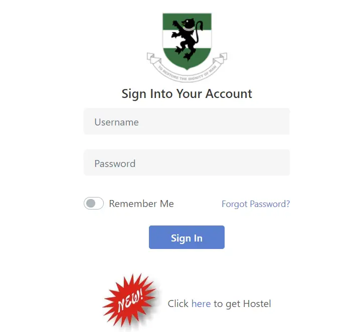 How To Unnportal.unn.edu.ng Login & New Student Register