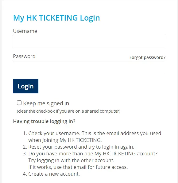 How To Hkticketing Login & Guide To Premier.hkticketing.com