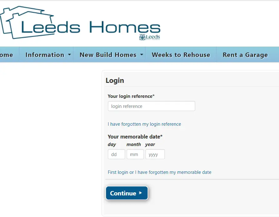 How To Leedshomes Login & Guide To leedshomes.org.uk