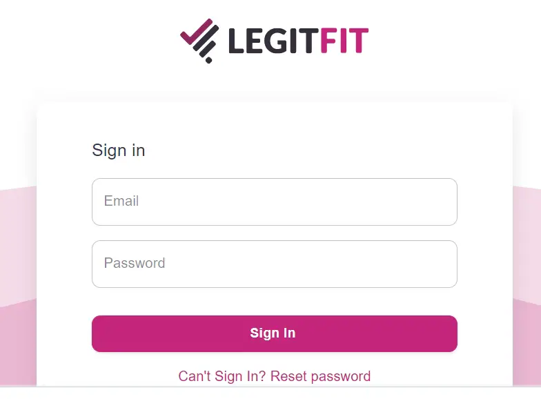 Legitfit Login & Access Your Fitness Journey