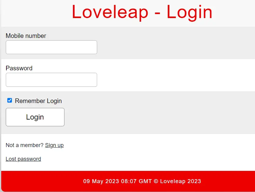 How To Loveleap Login & Download App Latest Version