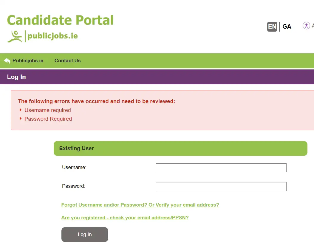How To Publicjobs Login & New Student Register On Publicjobs.ie