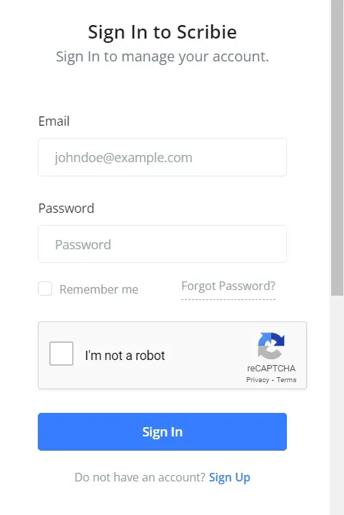 How To Sribie Login @ Create Your New Account