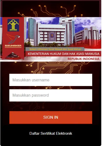 How To Sisumaker Kemenkumham Login & Access Your Account