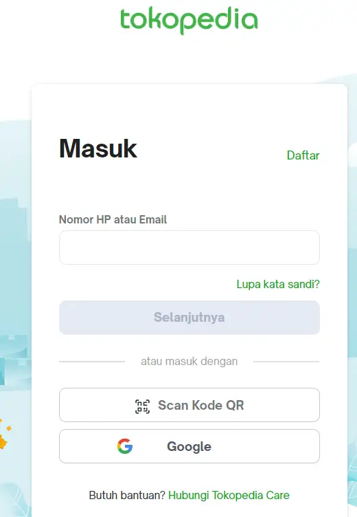 How To Tokopedia Login & Guide In To tokopedia.com