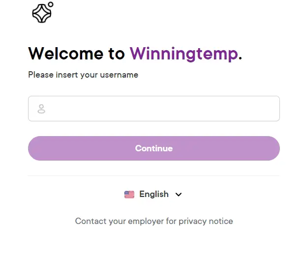 Winningtemp Login