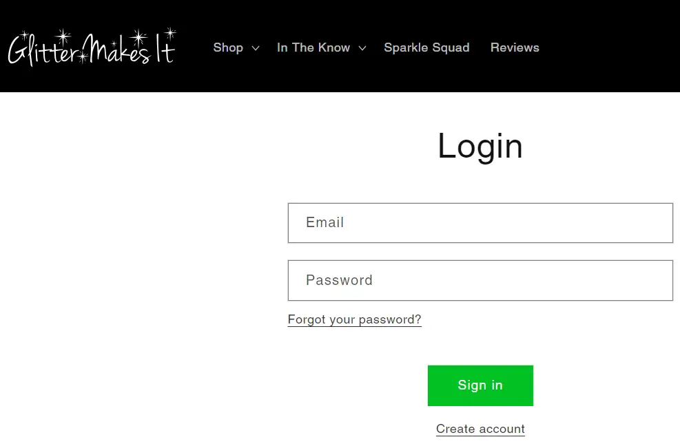 Glittermakesit login & Create An Account Glittermakesit.com