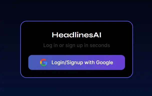How To Headlines Ai Login & Sign up | App | Free | Use