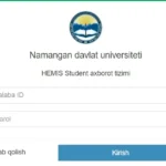 How To Hemis Student Namdu UZ Login & New Student Account