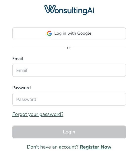 How To Use Wonsulting Ai Login & Register | Free | Review