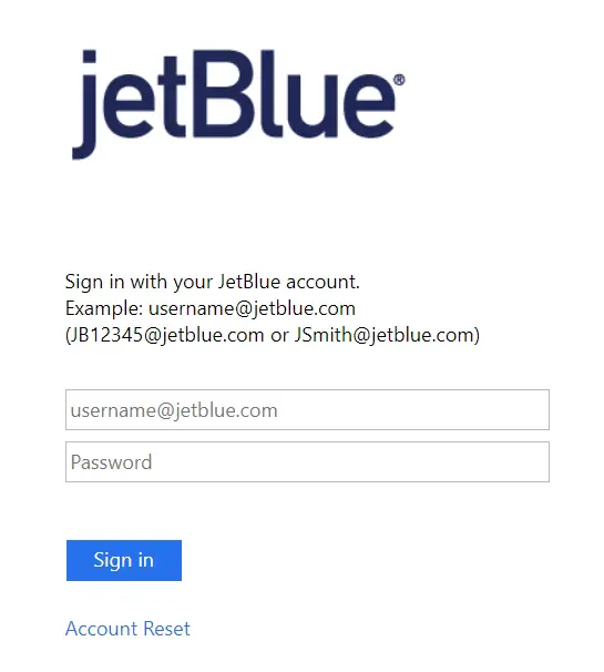 How To Hellojetblue Login & Reset Your Password