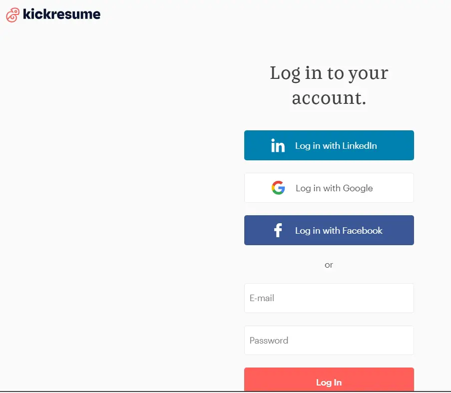 How To Kickresume Ai Login & Free | App | Use