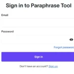 How To Parafrase ai Login & Register Paraphraser.io