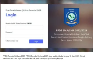 A Complete Guide To PPDB.Babelprov.go.id Login