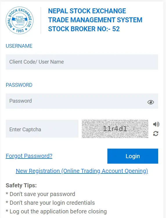 TMS52 Login and Registration: A Key to Smart Online Trading in Nepal