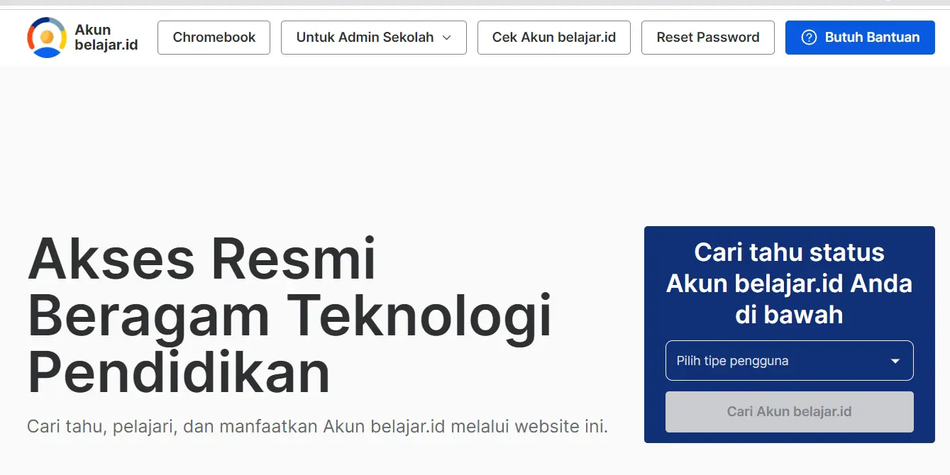 How To Akun Belajar ID Kemdikbud Login & Guide To Belajar.id