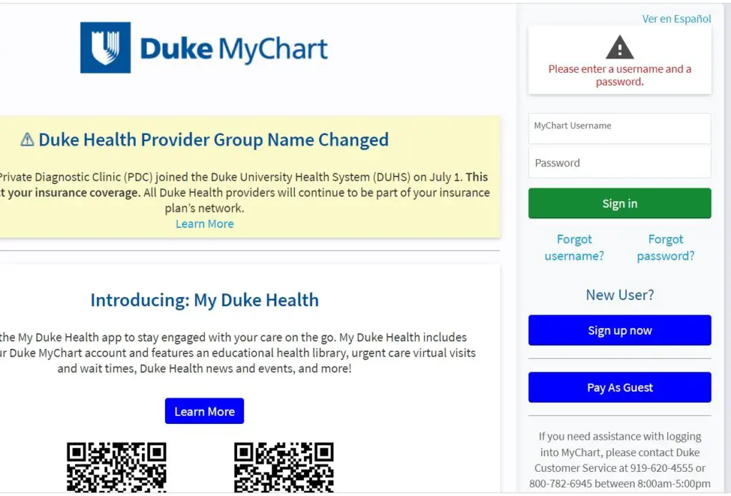 How To DukeMyChart Login & Registration