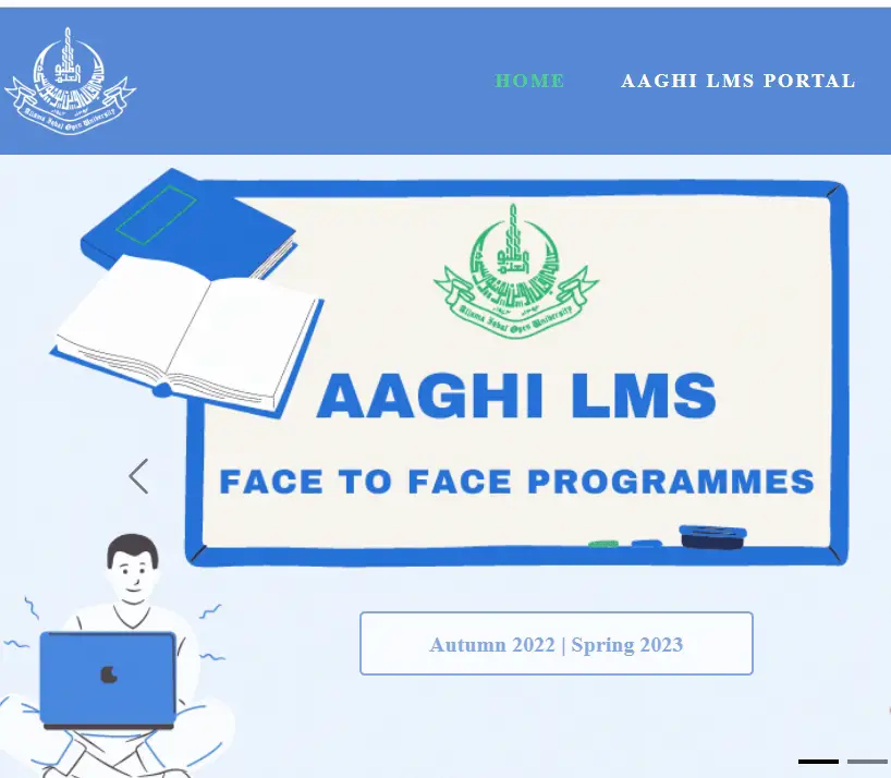How To Aaghi.aiou.edu.pk Login Workshop & New Students Register